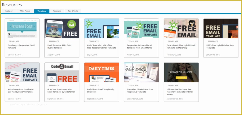 Free Responsive Email Templates Of 200 Free Responsive Email Templates