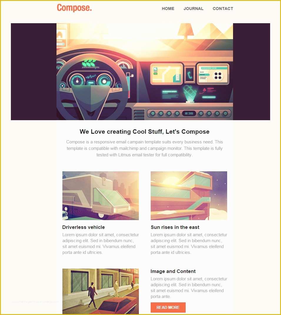 Free Responsive Email Templates Of 30 Best Responsive Email Templates