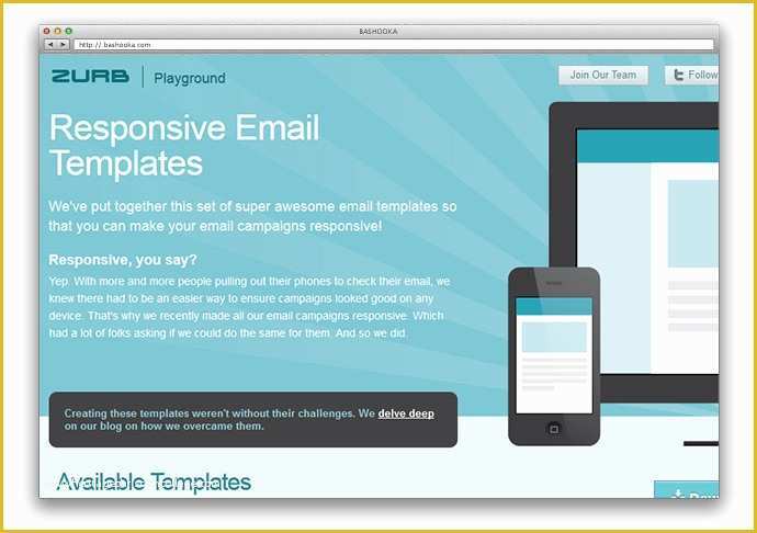 Free Responsive Email Templates Of 8 Free & Premium Responsive Email Templates