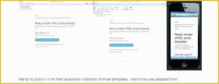 Free Responsive Email Templates Of Basic Responsive Email Template