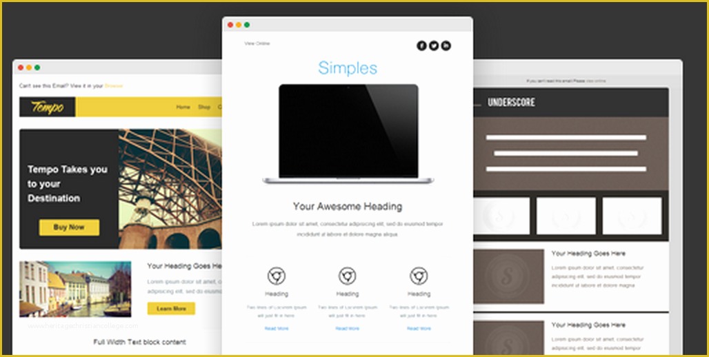 Free Responsive Email Templates Of School Newsletters Templates Best Inspirational Free