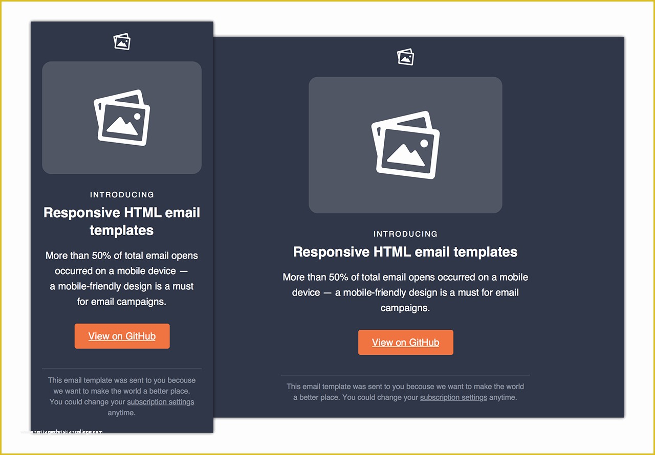 Free Responsive HTML Email Templates Of 20 Free Responsive HTML Email Templates