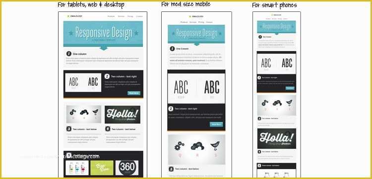 Free Responsive HTML Email Templates Of 30 Free Responsive Email and Newsletter Templates