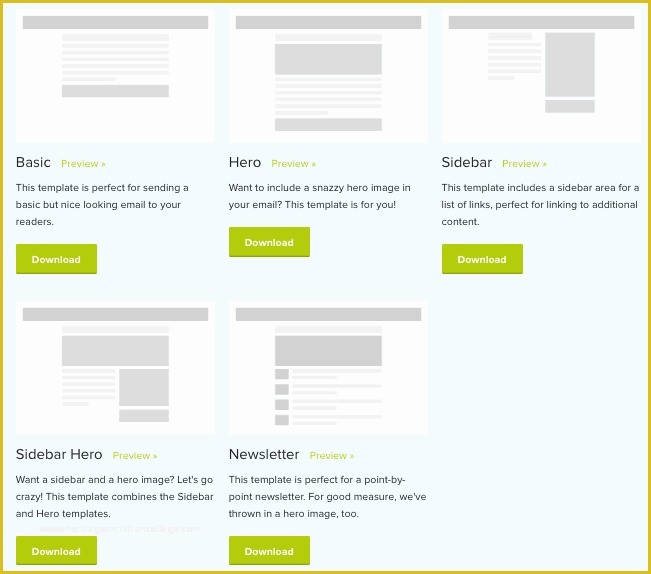 Free Responsive HTML Email Templates Of 900 Free Responsive Email Templates to Help You Start