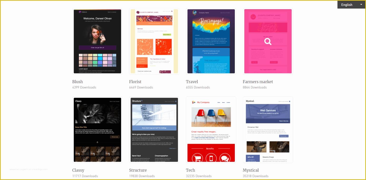 Free Responsive HTML Email Templates Of 900 Free Responsive Email Templates to Help You Start