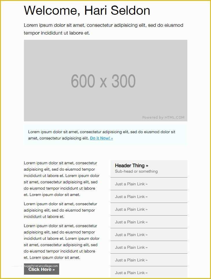 Free Responsive HTML Email Templates Of 99 Free Responsive HTML Email Templates to Grab In 2018