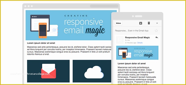 Free Responsive HTML Email Templates Of Responsive Email Template 30 Free Responsive Email and