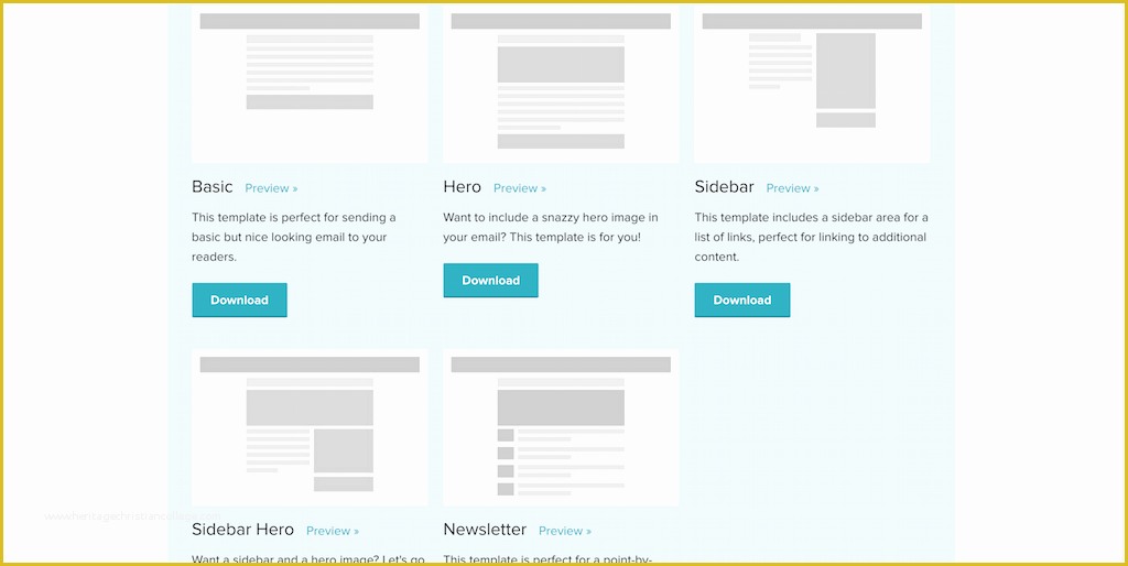 Free Responsive HTML Email Templates Of Responsive Email Template