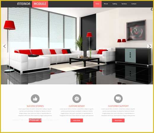 Free Responsive Website Templates for Interior Design Of 16 Best Furniture & Interior Design HTML Web Templates