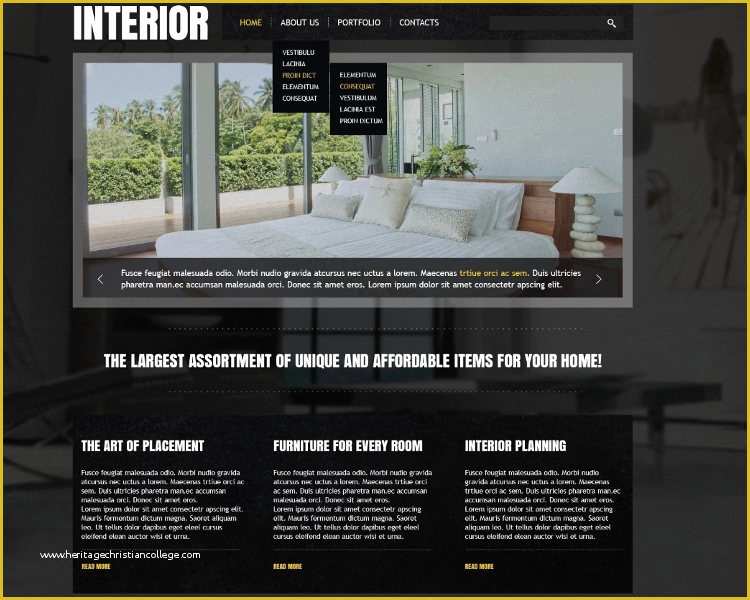 Free Responsive Website Templates for Interior Design Of 27 Interior Design Website themes &amp; Templates Free Download