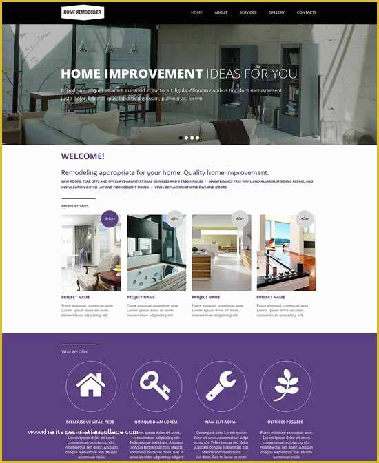 Free Responsive Website Templates for Interior Design Of 50 Interior Design &amp; Furniture Website Templates
