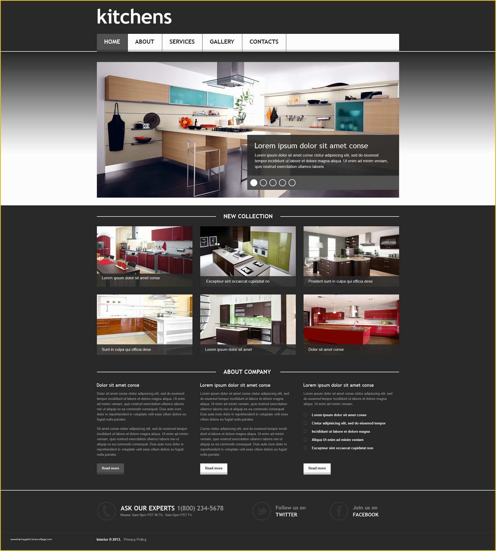 Free Responsive Website Templates for Interior Design Of Interior Design Pany Profile Template