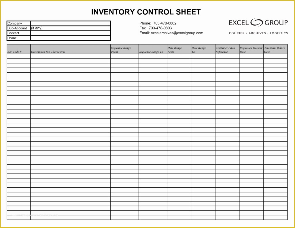 Free Restaurant Inventory Templates Of 15 Free Inventory Templates & Samples In Excel