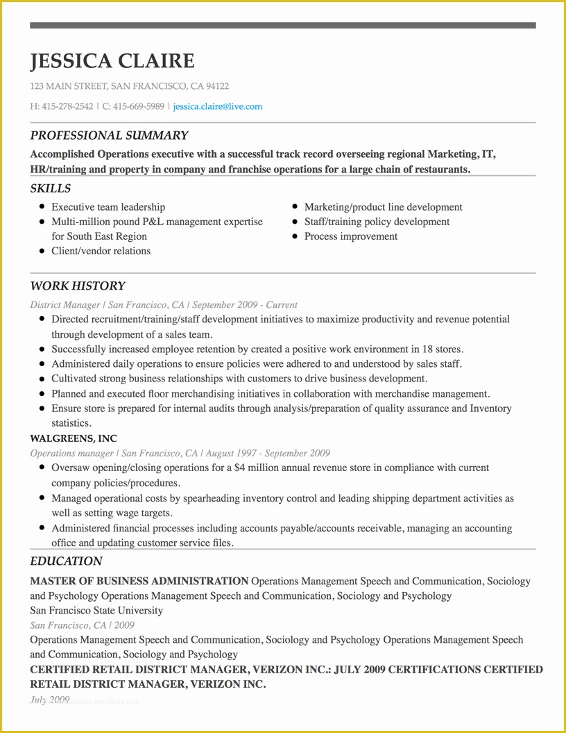 Free Resume format Template Of Free Resume Builder Line Create A Professional Resume