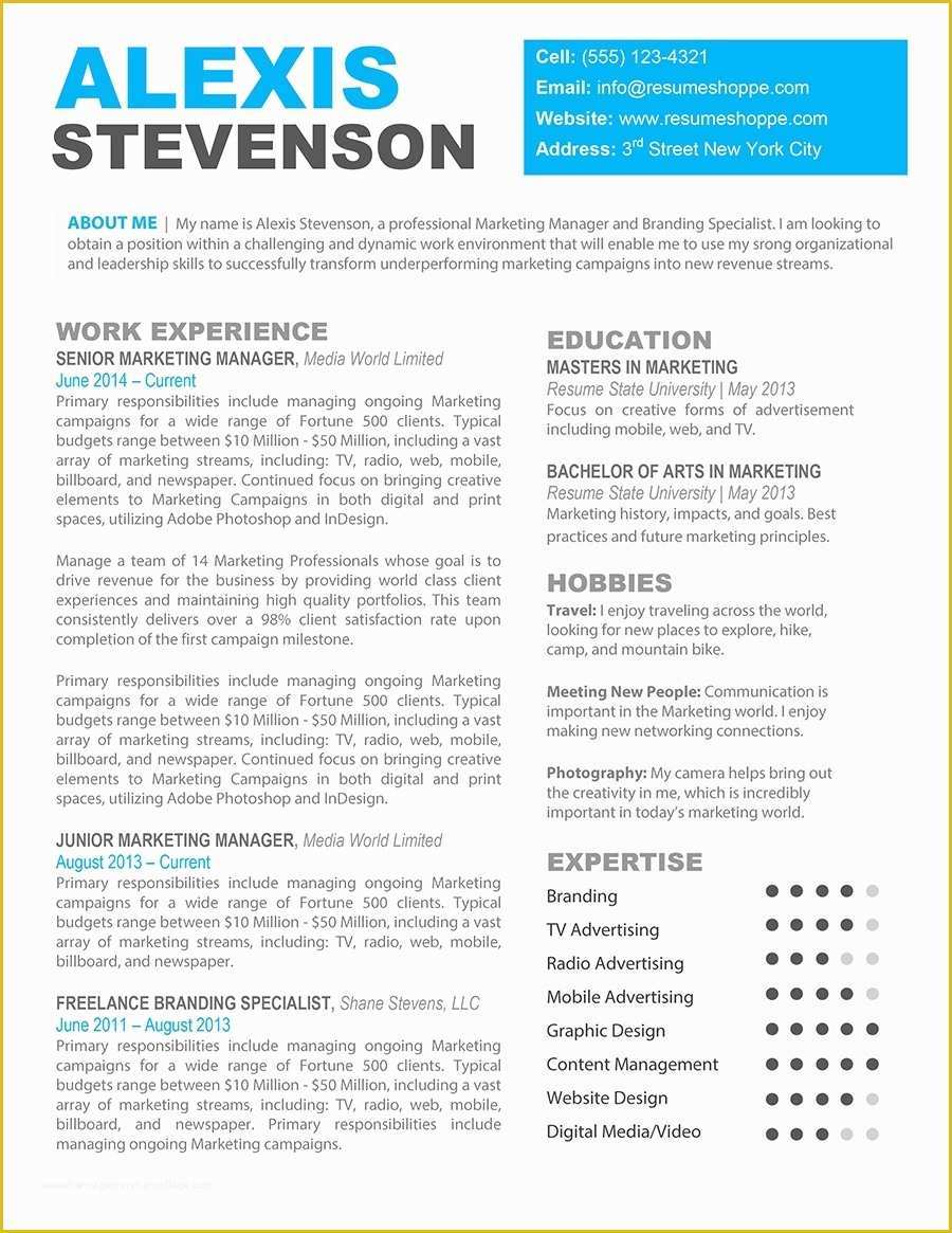 Free Resume Templates for Mac Pages Of Creative Resume Templates 2017