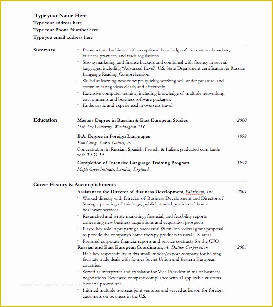 Free Resume Templates for Mac Pages Of Example Resume Mac Pages Resume Templates