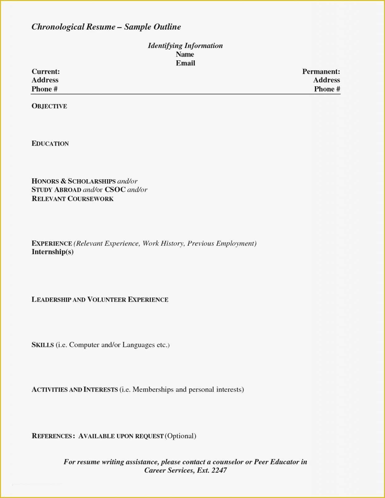 Free Resume Templates No Charge Of All You Need to Know About