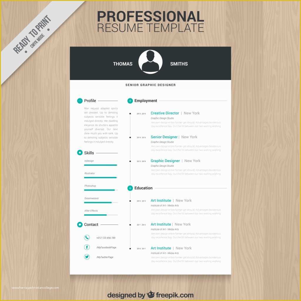 Free Resume Templates Of 10 top Free Resume Templates Freepik Blog