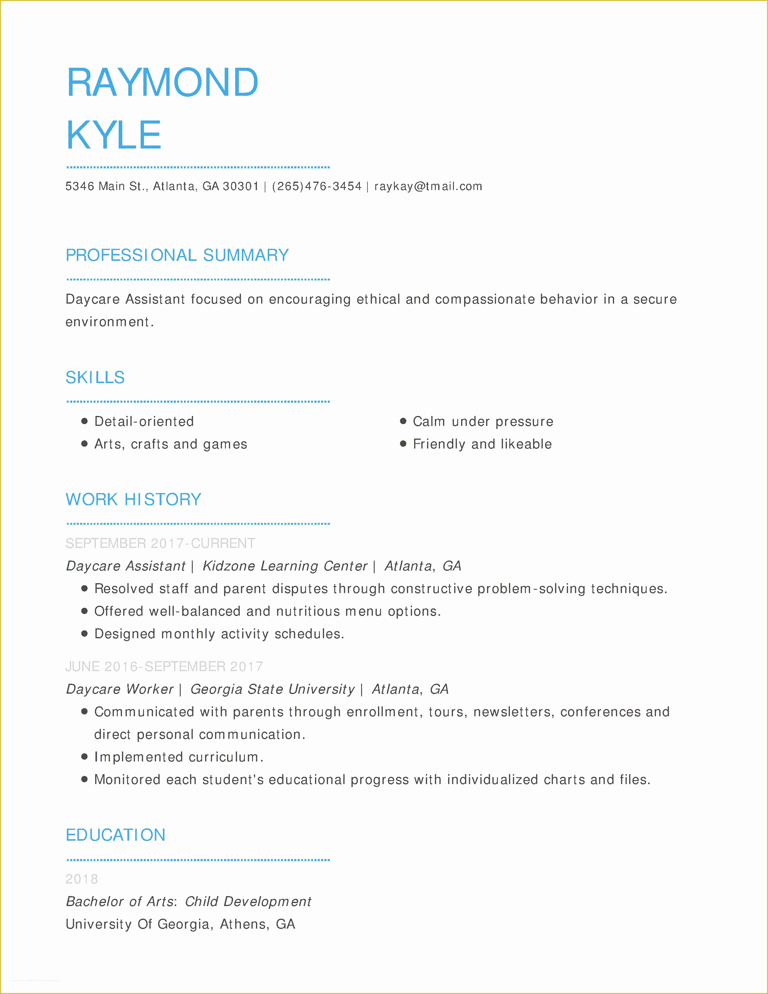 Free Resume Templates Of Free Resume Templates by Industry