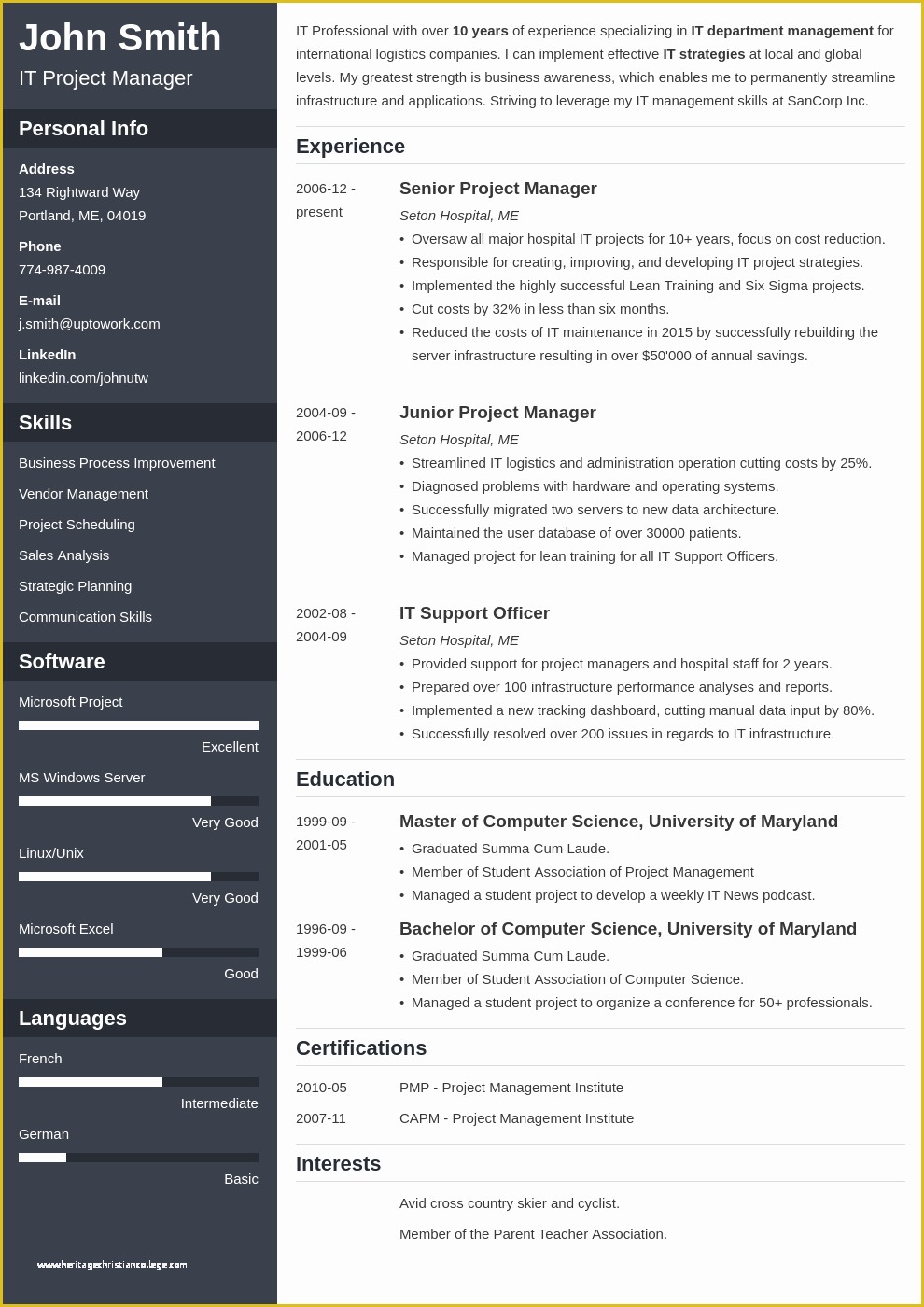 Free Resume Templates Of Line Resume Builder Build Your Perfect Resume now Just