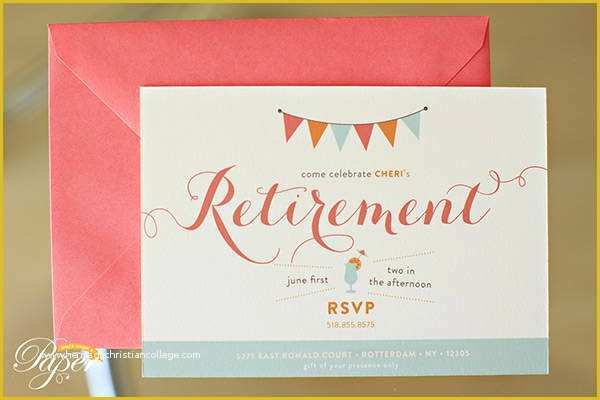 Free Retirement Invitation Template Of Free Party Invitation