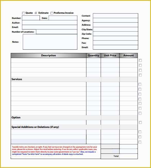 Free Roofing Estimate Template Of Roofing Estimate Example Pdf