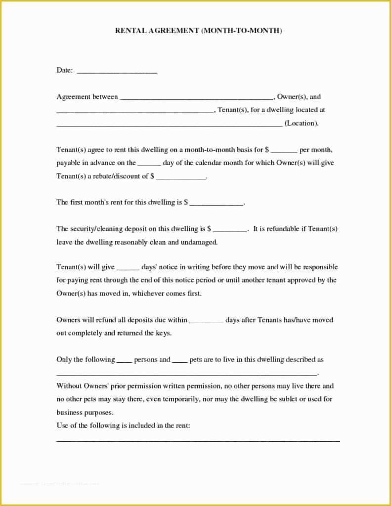 Free Room Rental Agreement Template Of 39 Simple Room Rental Agreement Templates Template Archive