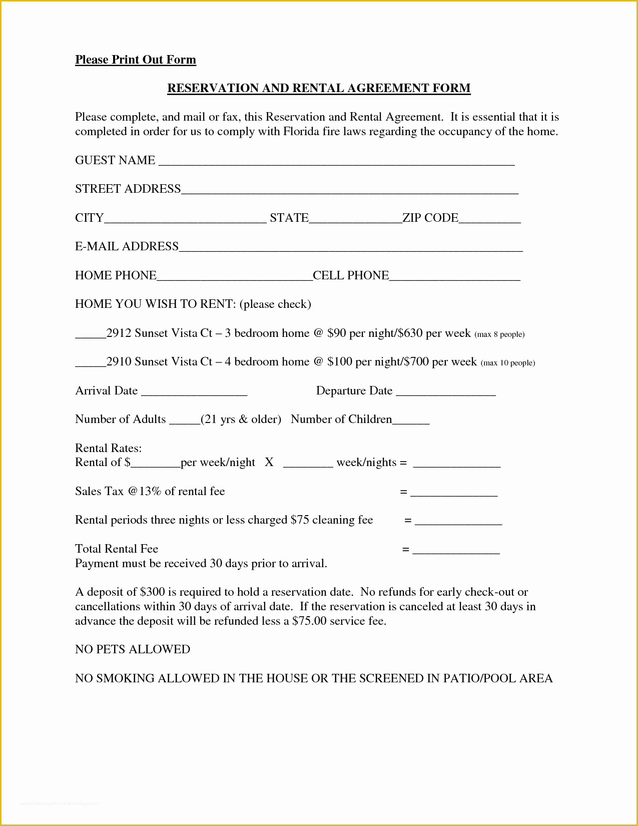 Free Room Rental Agreement Template Of Free Room Rental Lease Agreement Template