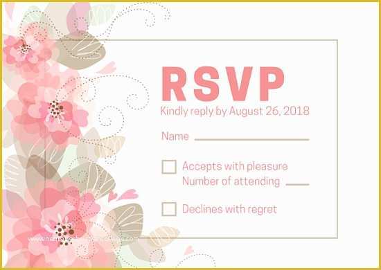 Free Rsvp Postcard Template Of Minimalist Rsvp Postcard Templates by Canva