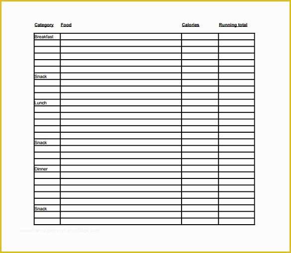 Free Run Chart Template Of Weight Loss Chart Template – 9 Free Word Excel Pdf