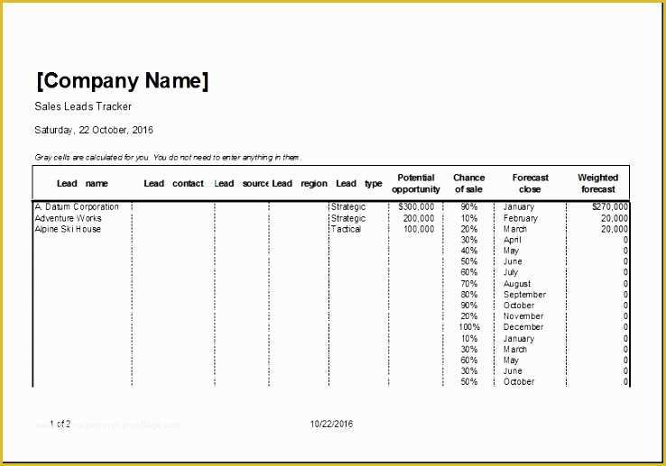 Free Sales Tracker Template Of 11 Sales Tracking Template Excel Free Exceltemplates