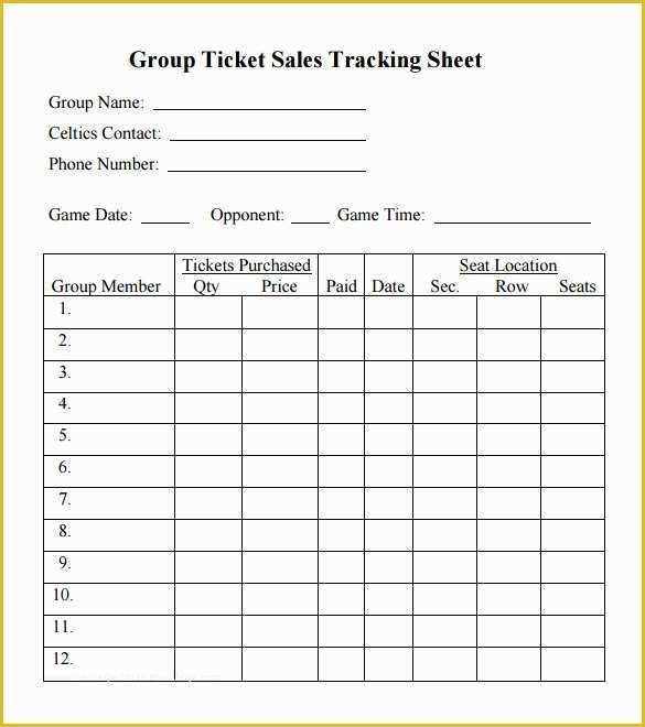 Free Sales Tracker Template Of Spreadsheet Templates – 20 Free Excel Pdf Documents
