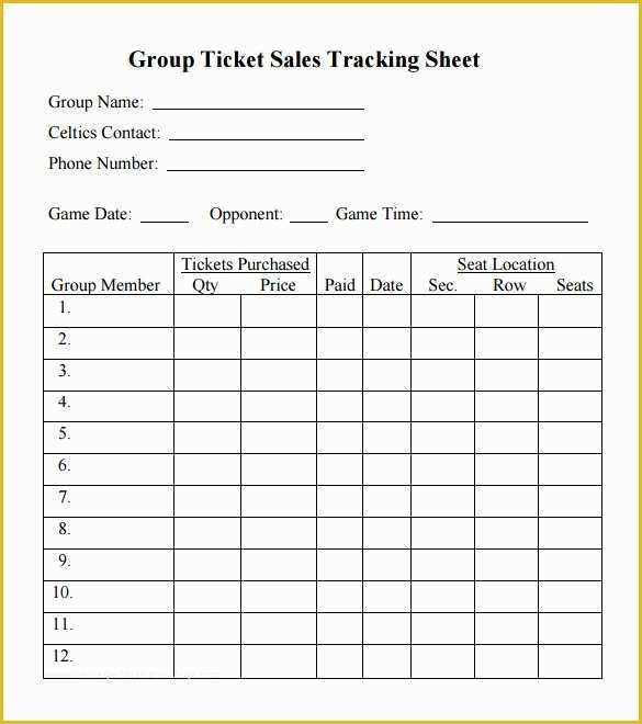 Free Sales Tracker Template Of Spreadsheet Templates – 20 Free Excel Pdf Documents