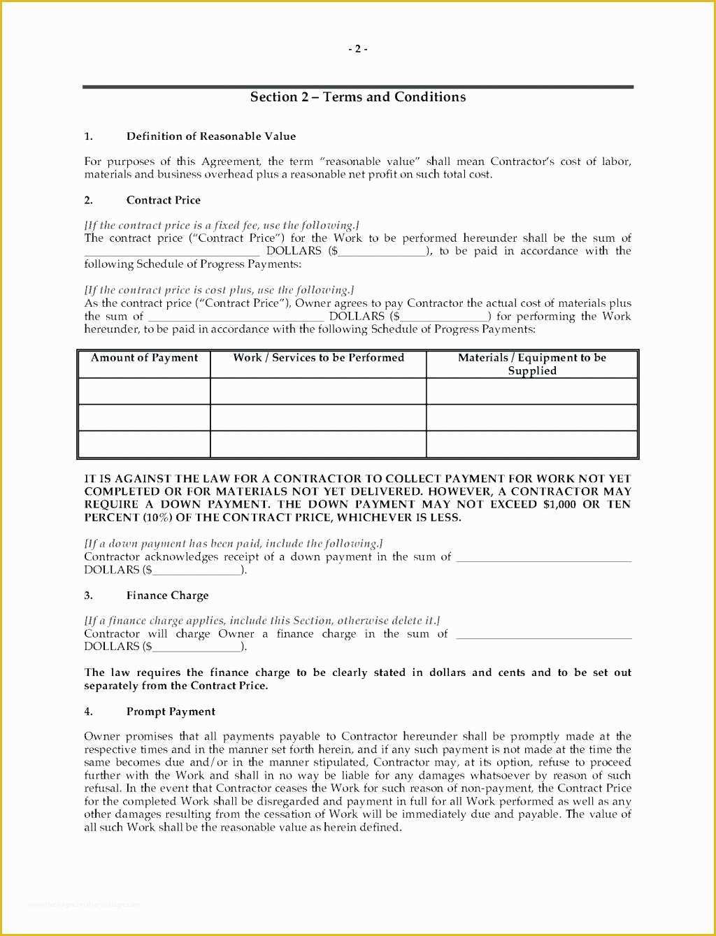 Free Sample Bid Proposal Template Of Template Plumbing Proposal Template Free Print Contractor