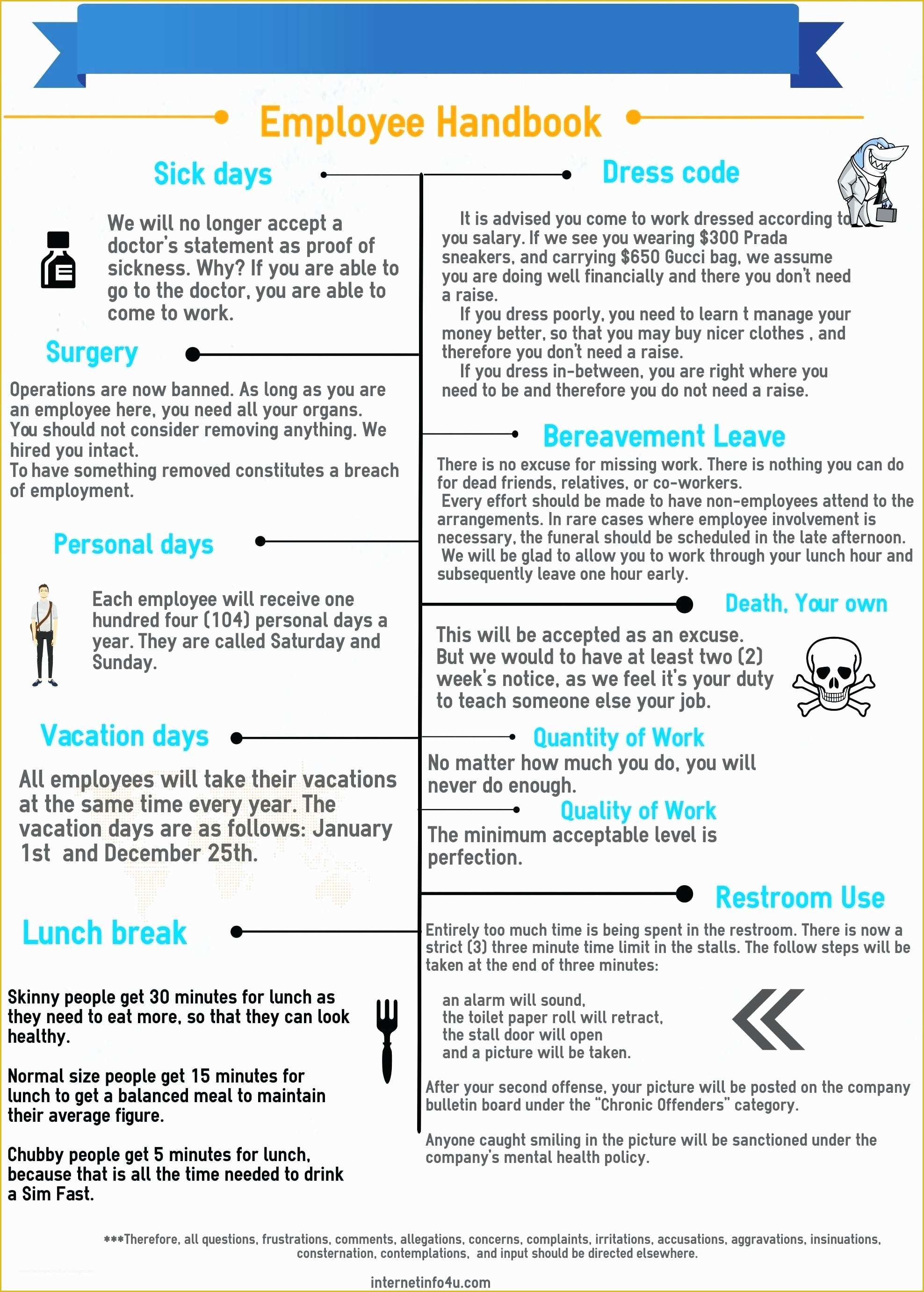 Free Sample Employee Handbook Template Of Employee Handbook Template 
