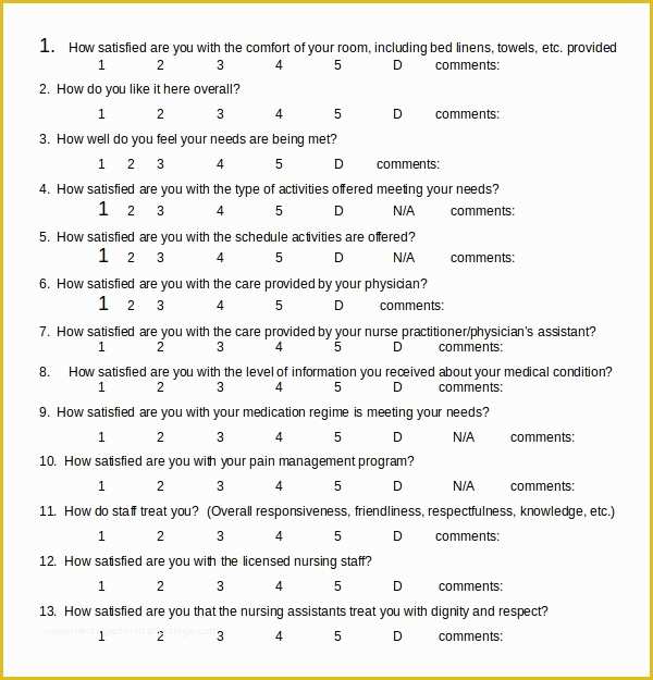 Free Sample Employee Satisfaction Survey Templates Of 21 Feedback Survey Templates – Free Word Pdf Apple