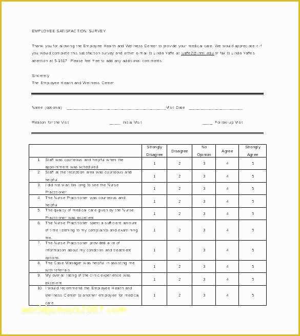 Free Sample Employee Satisfaction Survey Templates Of Employee Job Satisfaction Questionnaire Template Diversity