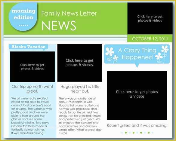 Free Sample Newsletter Templates Microsoft Word Of 22 Microsoft Newsletter Templates – Free Word Publisher