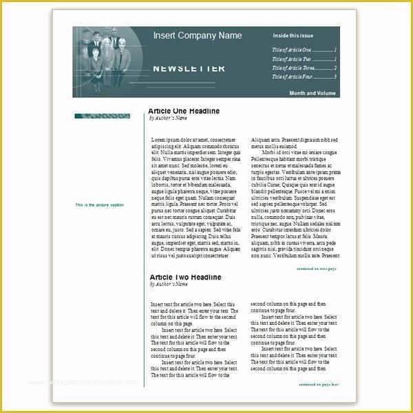 Free Sample Newsletter Templates Microsoft Word Of where to Find Free Church Newsletters Templates for