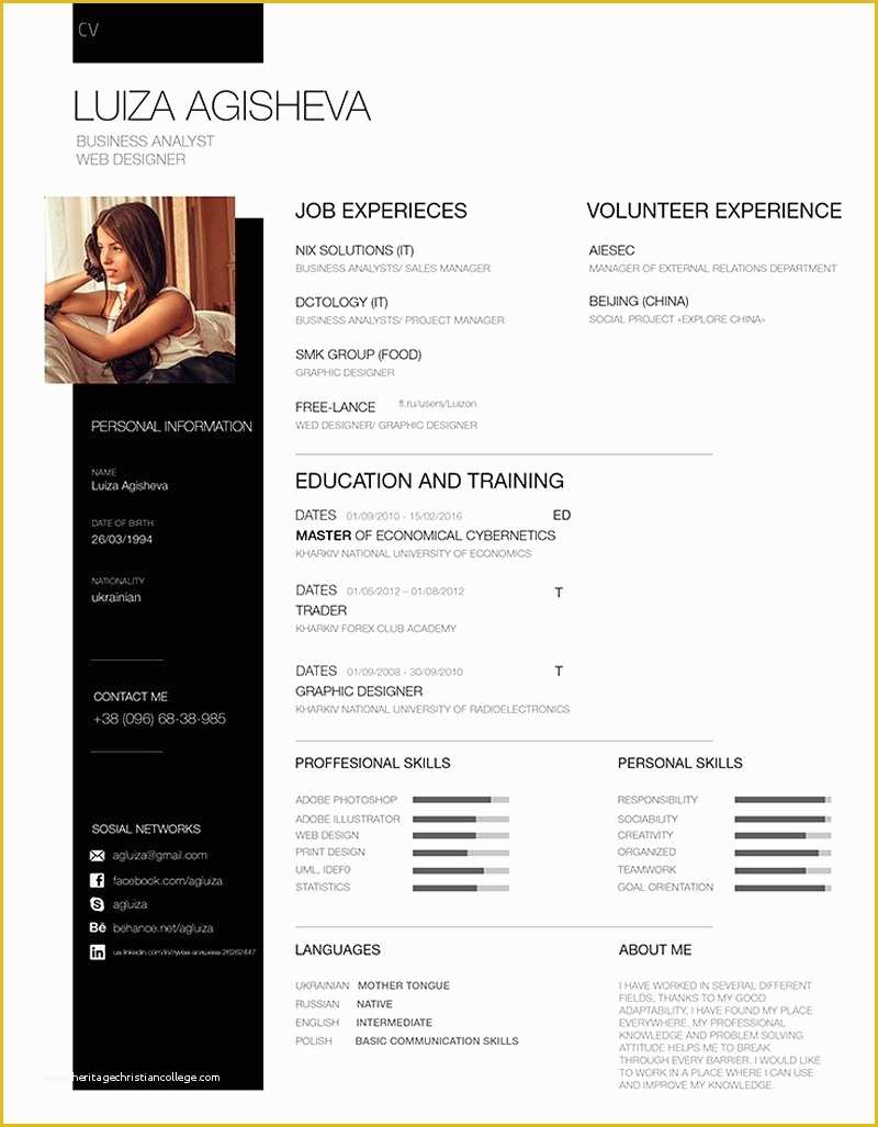 Free Sample Resume Templates Of 25 Modern and Wonderful Psd Resume Templates Free