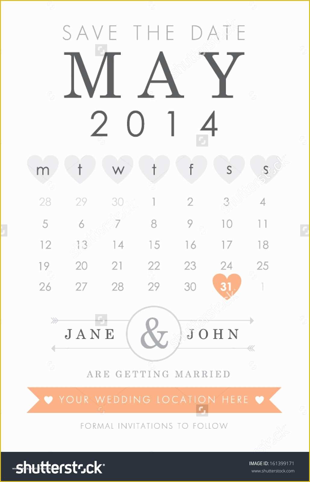 Free Save the Date Templates for Word Of Calendar Save the Date Template