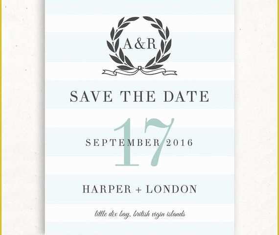 Free Save the Date Templates for Word Of Printable Save the Date Template Instant by Swellandgrand