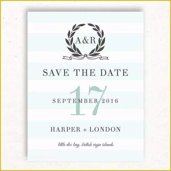 Free Save the Date Templates for Word Of Printable Save the Date Template Instant by Swellandgrand