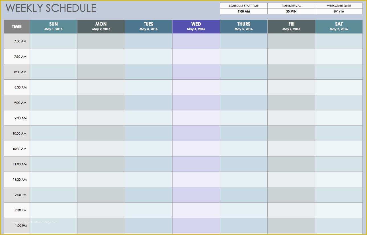 Free Schedule Template Of Weekly Employee Shift Schedule Template Excel