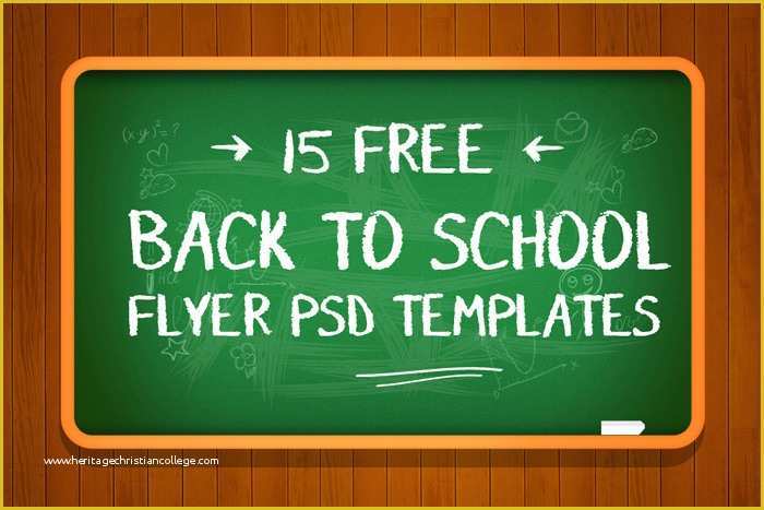 Free School Flyer Templates Of 16 Free Back to School Flyer Psd Templates Designyep