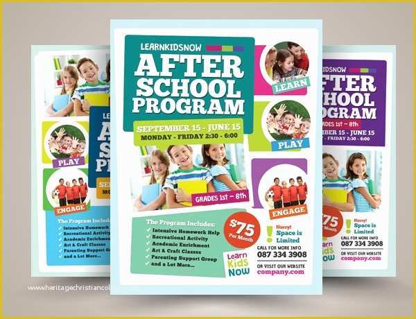 Free School Flyer Templates Of 27 School Flyer Template Free Psd Ai Vector Eps