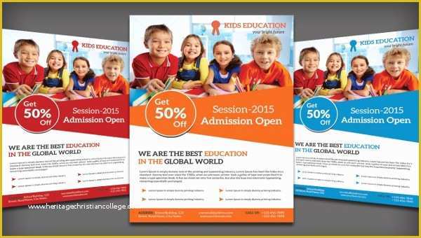 Free School Flyer Templates Of 27 School Flyer Templates Psd Vector Eps Jpg Download