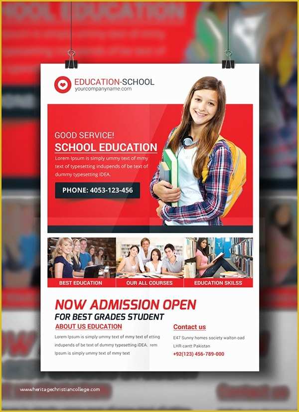 Free School Flyer Templates Of 27 School Flyers Templates Psd Ai Pages Docs