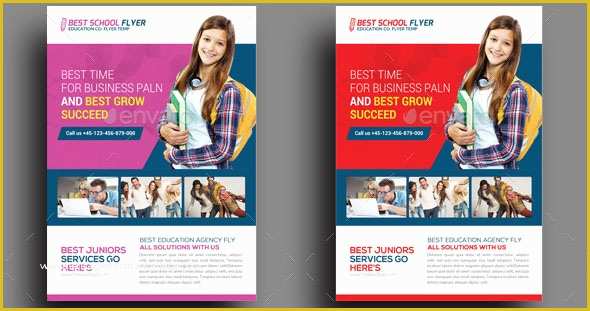 Free School Flyer Templates Of Educational Flyer Templates Yourweek Aa7664eca25e