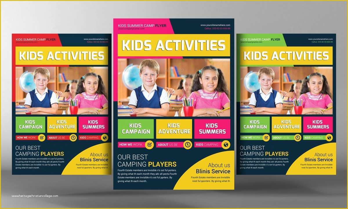 Free School Flyer Templates Of Kids School Education Flyer Template Flyer Templates